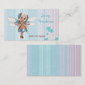 Carte D'appel La télécarte de la jolie fille féerique (Devant / Derrière)