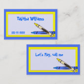 Carte D'appel La télécarte des enfants de couleurs (Devant / Derrière)