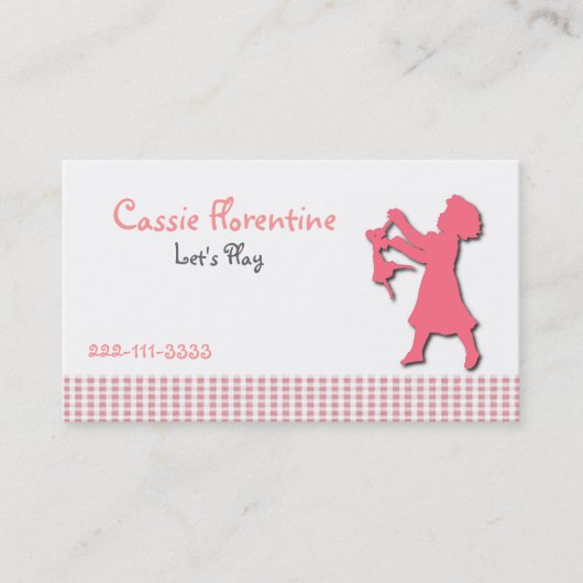 Carte D'appel La télécarte douce de la fille (Devant)