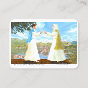 Carte D'appel La Visitation de Marie à Élisabeth