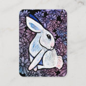 Carte D'appel Lapin de printemps Lapin de Pâques Ostara (Devant)
