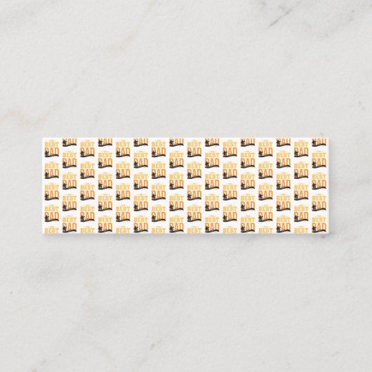 Carte D'appel Le Meilleur Papa du Monde (Devant)
