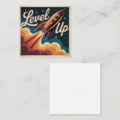 Carte D'appel Level Up (Devant / Derrière)