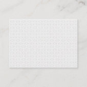 Carte D'appel Light Grey Geometric Tile Pattern (Devant)