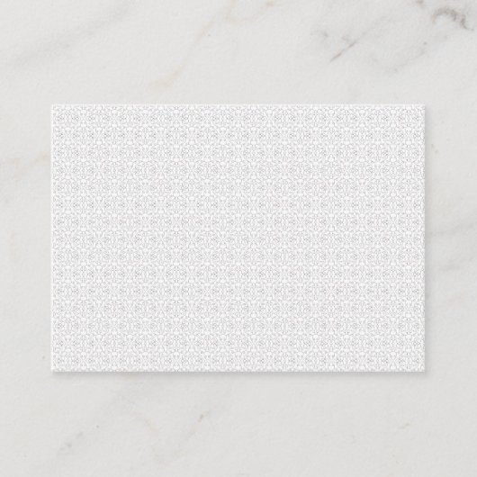 Carte D'appel Light Grey Geometric Tile Pattern (Devant)