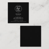 Carte D'appel Logo de la société de typographie (Devant / Derrière)
