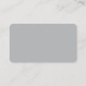 Carte D'appel Logo de l'entreprise marque gris (Dos)