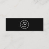 Carte D'appel Logo Marque sur Mesure pour Votre (Devant)