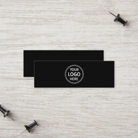 Carte D'appel Logo Marque sur Mesure pour Votre (Devant/Arrière en situation)