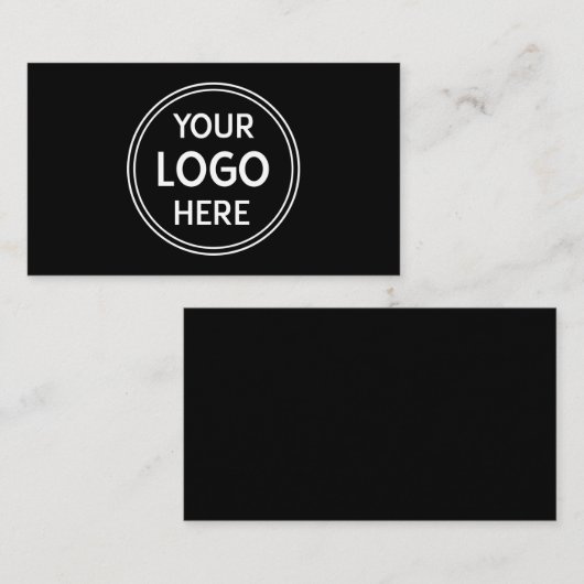 Carte D'appel Logo Marque sur Mesure pour Votre (Devant / Derrière)