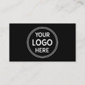 Carte D'appel Logo Marque sur Mesure pour Votre (Devant)