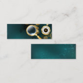 Carte D'appel Loupe en style Steampunk (Devant / Derrière)