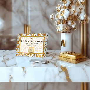 Carte D'appel Luxueux Safari Chic Business