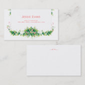 Carte d'appel maman Green Garden (Devant / Derrière)