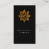 Carte d'appel Mandala (Devant)