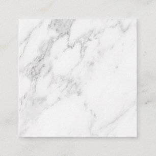 Carte D'appel Marbre Blanc