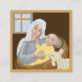 Carte D'appel Marie et Jésus (Devant)