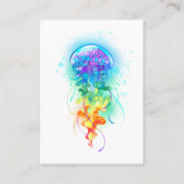 Carte D'appel Méduse arc-en-ciel (Devant)