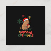 CARTE D'APPEL MERRY CHRISTMAS (Dos)