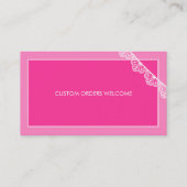 CARTE D'APPEL mignon dentelle créative bouquet ros (Dos)