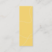 Carte D'appel Mini Signet personnalisable Sunny Daisy (Dos)