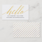 Carte D'appel Miroiter la télécarte d'aluminium de Faux d'or de (Devant / Derrière)