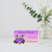 Carte D'appel Modèle de la télécarte de la fille (Debout devant)