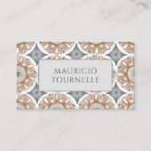 Carte d'appel moderne (Devant)