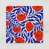 Carte d'appel Monogramme, Cartes de fermeture Mono (Dos)