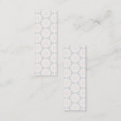 Carte D'appel Motif géométrique islamique (Devant / Derrière)