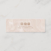 Carte D'appel Nom de l'entreprise Taille des vêtements Balises M (Dos)