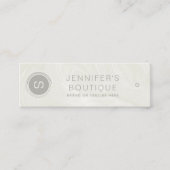 Carte D'appel Nom de l'entreprise Taille des vêtements Balises M (Devant)