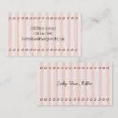 Carte d'appel nostalgique (Devant / Derrière)