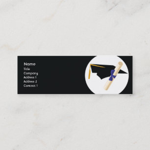 Carte D'appel Obtention du diplôme - maigre