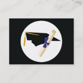 Carte D'appel Obtention du diplôme - potelée (Dos)