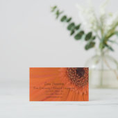 Carte D'appel Orange Gerber Daisy Graduate (Debout devant)