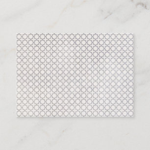 Carte D'appel Ornement arabesque élégant