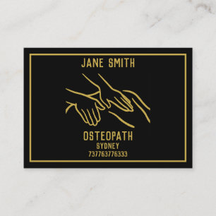 Carte D'appel Osteopath Professional