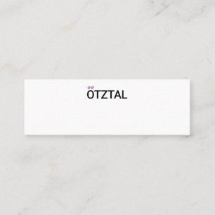 Carte D'appel ötztal Tyrol Autriche texte