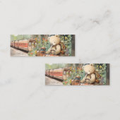 Carte D'appel Ours voyageur - 25 Signets mineurs (à revendre?) (Devant / Derrière)