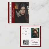 Carte d'appel Pageant Essentials | Code QR (Devant / Derrière)
