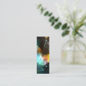 Carte D'appel Papillon lumineux et papillons de nuit (Debout devant)