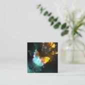 Carte D'appel Papillon lumineux et papillons de nuit (Debout devant)