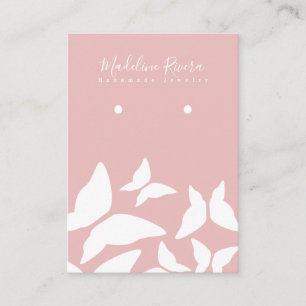 Carte D'appel Papillons Fabriqué à la main Artisan Porte-Cartes