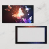 Carte D'appel Papillons nocturnes (Devant / Derrière)