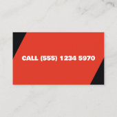 Carte D'appel Parking Sarcastique (Dos)