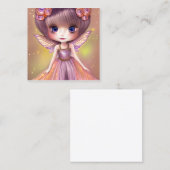 Carte D'appel Parties scintillant étonnante Texture Soie Magique (Devant / Derrière)