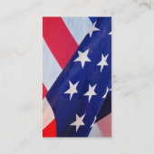 Carte D'appel Patriotique US Drapeau Photo Mémorial de prière (Dos)