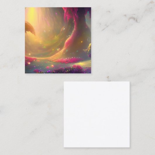 Carte D'appel Paysage de Fairytale Graphisme (Devant / Derrière)