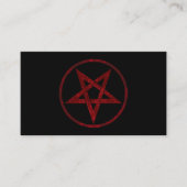 Carte D'appel Pentagram Red Devil (Devant)
